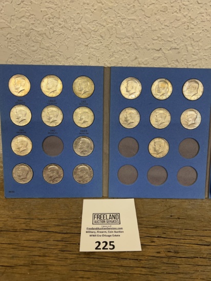 Group of 18 Kennedy Half Dollars 1964-1972 SILVER COINS