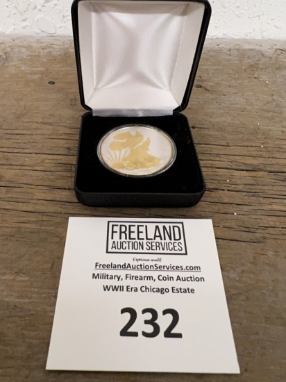 2018 American Eagle SILVER DOLLAR 1 oz Fine Silver Littleton Coin