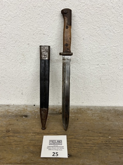 WWI Alex Coppel SOLINGEN Germany Bayonet marked 20.R.R.304