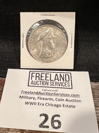 General MacArthur SILVER Philippines Coin Medal Defender & Liberator