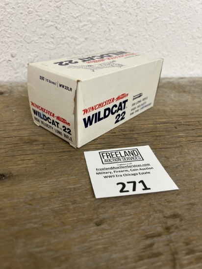Winchester Wildcat 22 Ammo 500 round brick