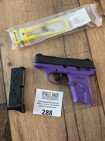 Ruger LC9s 9mm Luger Purple Talo Exclusive Centerfire Pistol