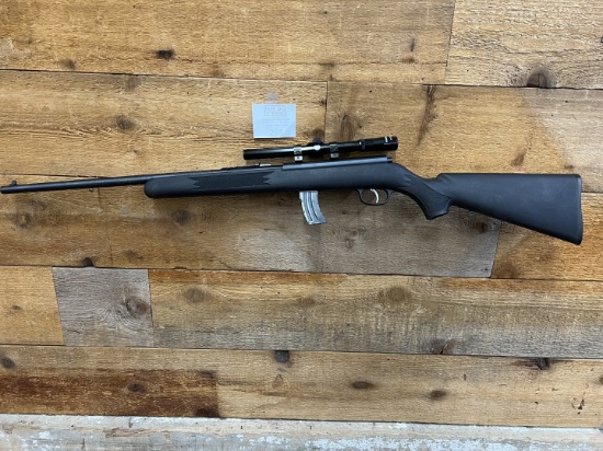 Savage Mark II Caliber .22 LR with clip and TASCO 4x15 scope