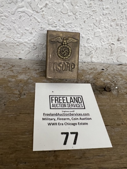 WWII Nazi Germany NSDAP Match Holder item made in Berlin