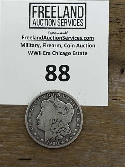 1900 "O" Morgan Silver Dollar in Fine Condition