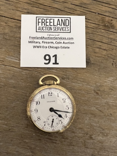 Waltham Vanguard 23 Jewel Pocket Watch