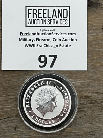 2018 Australian Koala 1 OZ .9999 Silver Coin Queen Elizabeth II