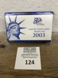 2003 United States Mint Proof Set and Quarter Set