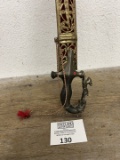 Unusual PANTHER chasing Rabbit Handle Sword