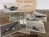 WWII Official Photographs US ARMY Airplanes Fighters & Bombers