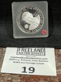 General Dwight Eisenhower SILVER 1 oz coin medal