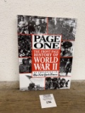 Large The New York Times WWII Front Page History book