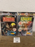 Pair of Military Comic Books from 1970s THE LOSERS
