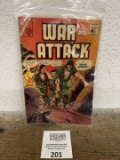 War and Attack Military 1960s 12 cent comic book