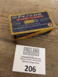 50 PETERS Rustless 38 S&W box of ammo