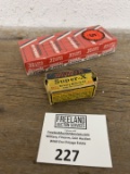 Group of 6 .22 Long Rifle Ammo boxes