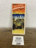 Rand McNally Invasion Map WWII The European Battle Areas Map