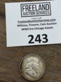1963 Franklin SILVER Half Dollar in very good condition