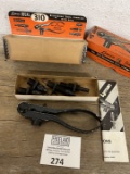 Large group of LYMAN IDEAL Reloading equipment in neat advertising boxes