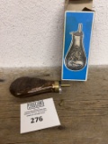 unique 44 Caliber gun powder flask in box