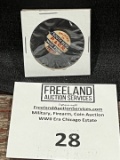 Enlisted in SOUTH BEND P. & C.R. War Fund WWII Pin