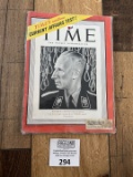 February 23, 1942 WWII Time Magazine CURRENT AFFAIRS TEST in excellent condition