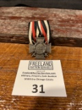 WWI military 1914-1918 unique medal