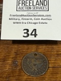 WWII era VICTORY LIBERTY LOAN medal made from Captured German Tanks