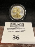 2018 Gold LIBERTY Silver Dollar coin