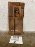 WWII The Kitchen Maid Corporation 1942 LEATHER War Bonds pouch