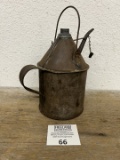 Primitive early 1900s KREAMER military issue mess hall pitcher jug