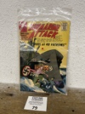 Submarine Attack 12 Cent MILITARY Comic Book German Nazi U Boat