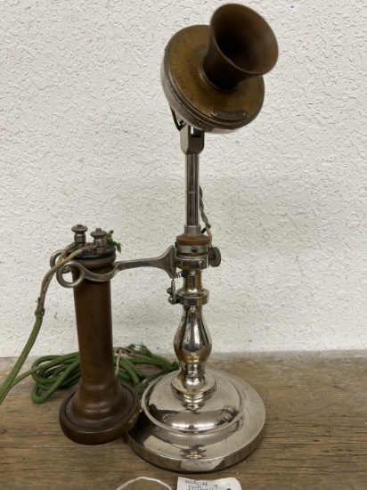 Western Electric #9 Potbelly Candlestick Telephone Speaking Tube ...