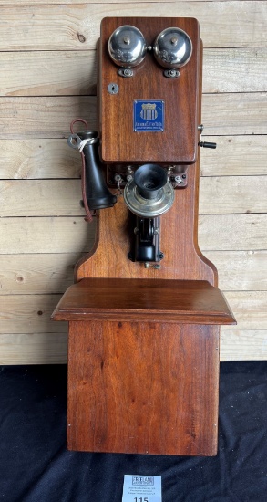 American Electric two box telephone
