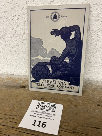 The Cleveland Telephone Company Cleveland Ohio Office catalog