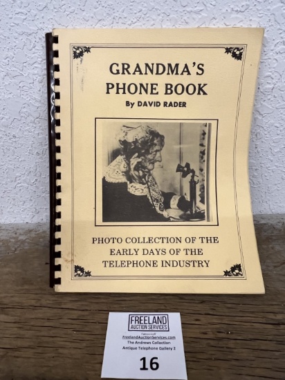Grandma's Phone Book by David Radar TREMENDOUS Photo Collection
