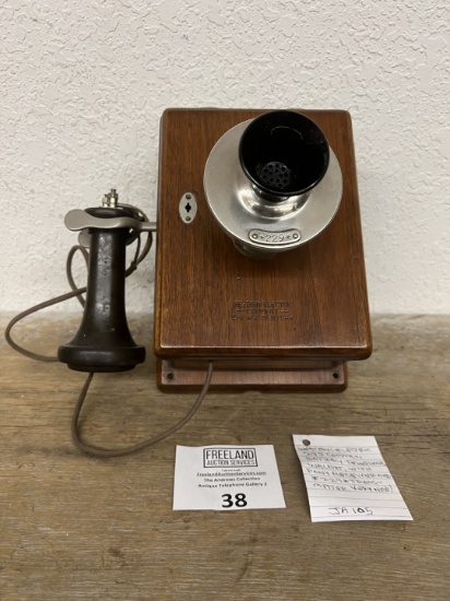 Western Electric 293 Common Battery Telephone with Pony Receiver