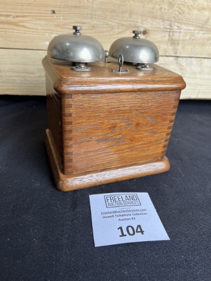 1890s Holtzer Cabot family extension telephone bell box