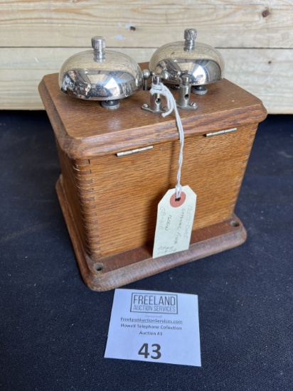 Holtzer Cabot OAK telephone extension bell box 1600 W