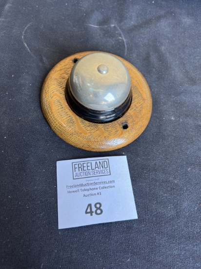 Unusual OAK Telephone bell