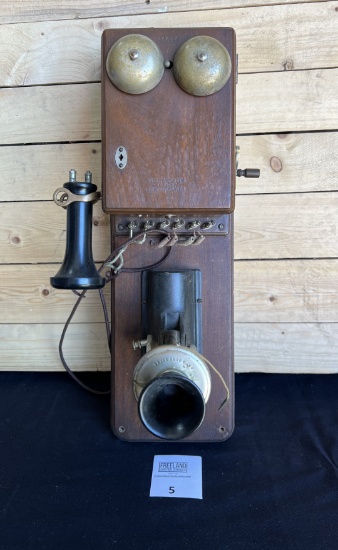 Western Electic Type 2 walnut PONY Tandem with Sumter Parts