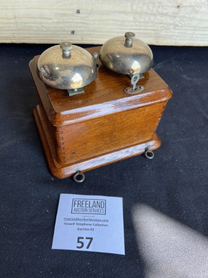 1880s extension telephone bell box with Viaduct type ringer