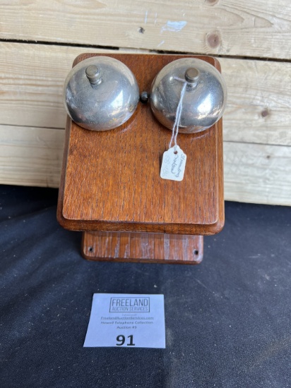 Oak Stromberg Carlson extension bell ringer box
