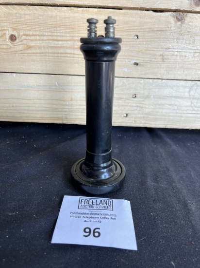 Original 1880s Manhattan Long Pole terminal top telephone receiver