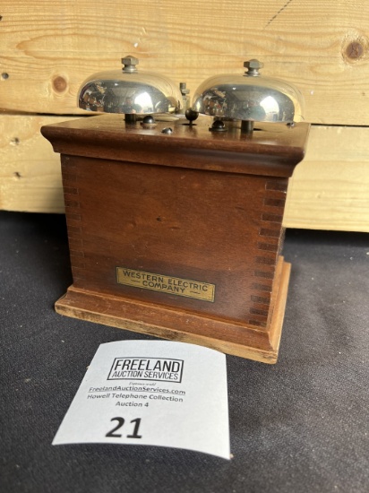 Western Electric Type 43H extension telephone bell box