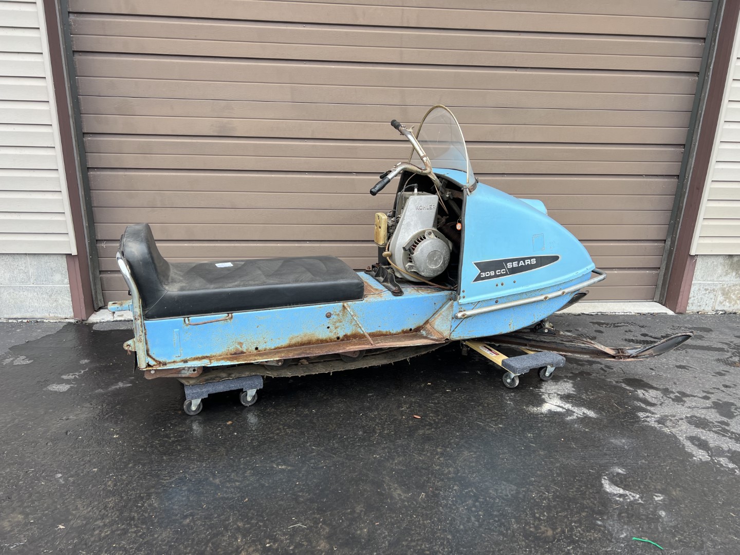 1960s Sears 309 CC Snow Cruiser Baby Blue | Proxibid