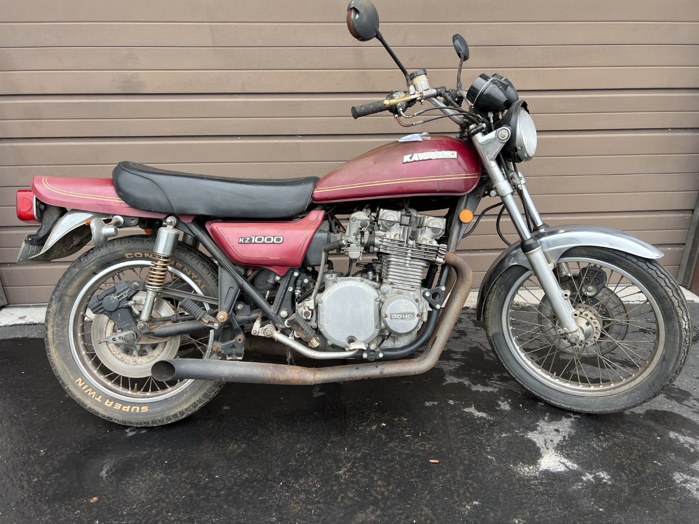 中古のカヤキです 1970s Kawasaki KZ 1000 Motorcycle | Proxibid