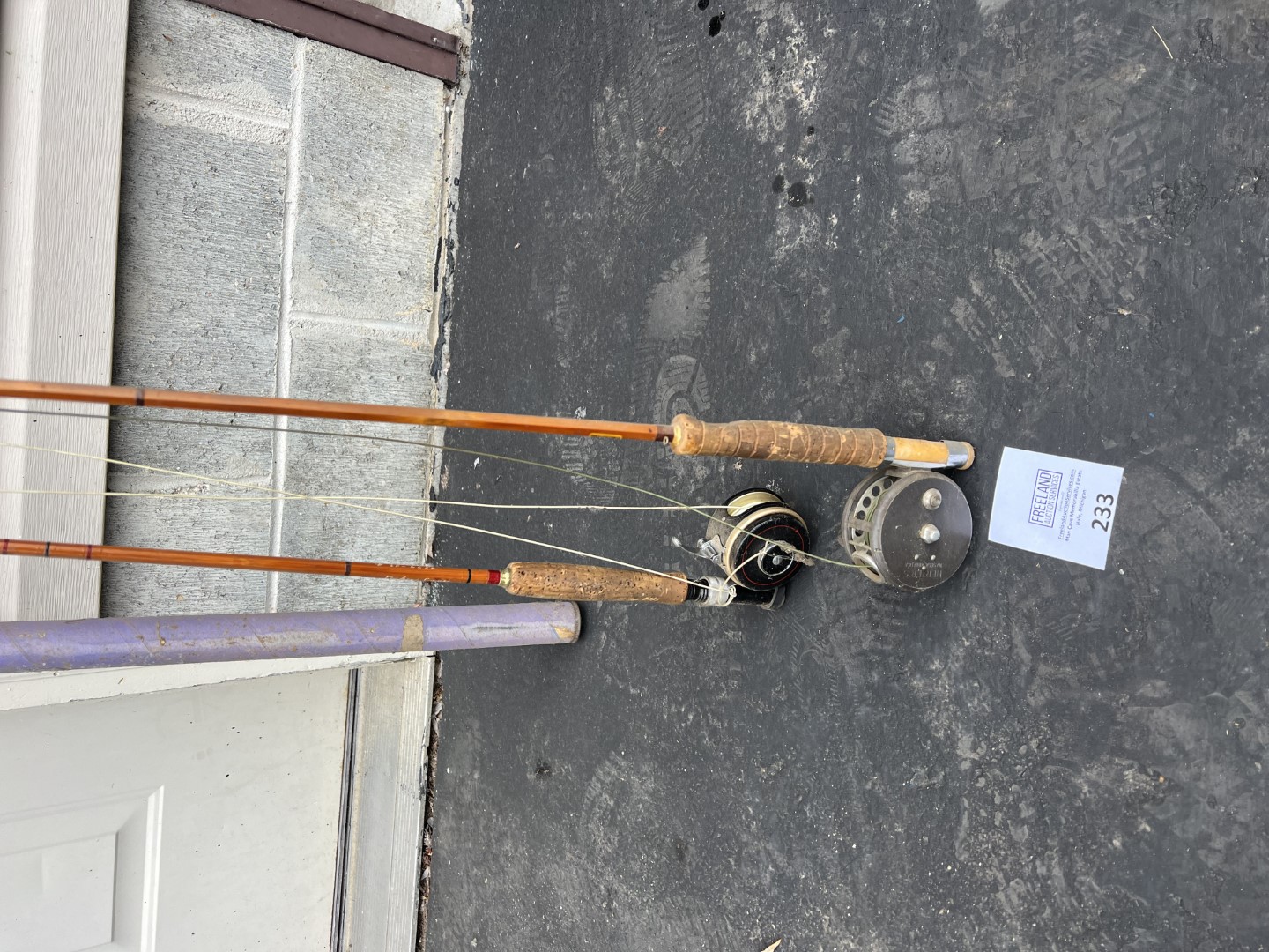 Sold at Auction: (4pc) Fishing Poles & Reels, Abu Garcia, Zebco