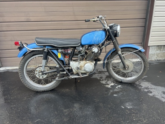 1966 Honda 305 Scrambler motorcycle made in Japan with title!