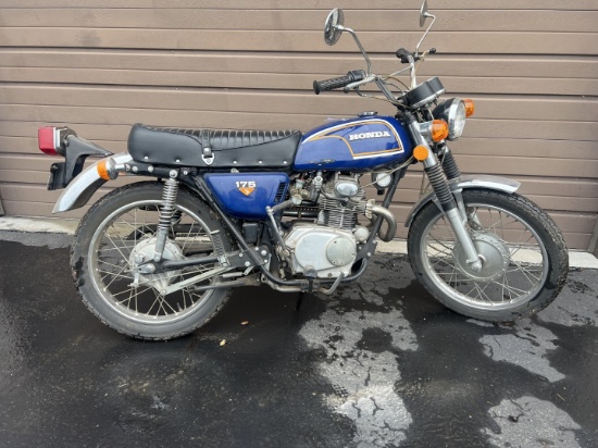 1971 Honda model 175 Motorcycle